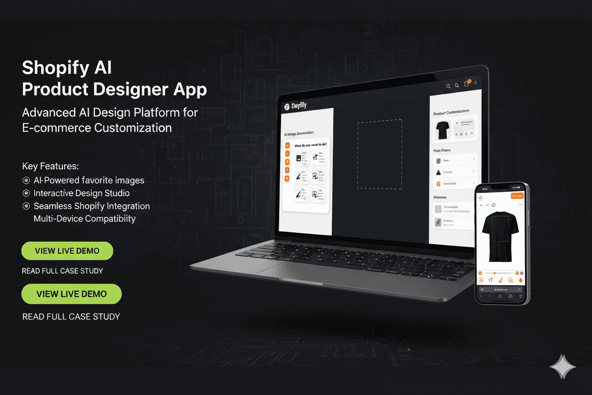 Shopify AI Product Designer portfolio project – Ryzonix